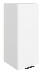 Кухонный шкаф Стоун L300 Н720 (1 дв. гл.) (белый/джелато софттач) в Перми