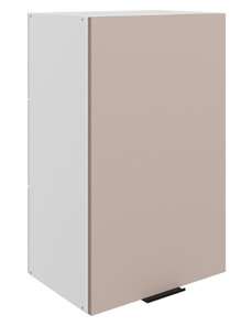 Кухонный шкаф Стоун L450 Н720 (1 дв. гл.) (белый/грей софттач) в Перми