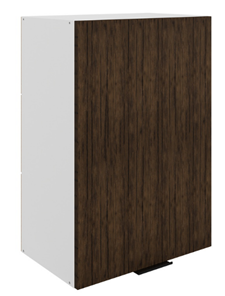 Кухонный шкаф Стоун L500 Н720 (1 дв. гл.) (белый/палисандр) в Перми