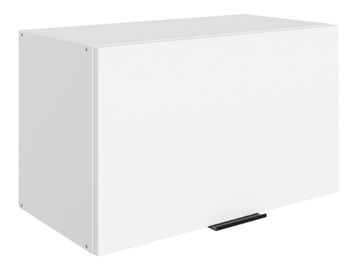Шкаф на кухню Стоун L600 Н360 (1 дв. гл.) (белый/джелато софттач) в Перми - предосмотр