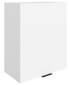 Шкаф кухонный Стоун L600 Н720 (1 дв. гл.) (белый/джелато софттач) в Перми