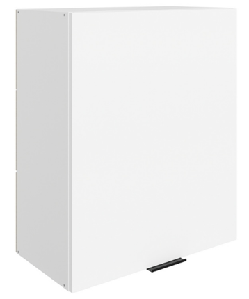 Шкаф кухонный Стоун L600 Н720 (1 дв. гл.) (белый/джелато софттач) в Перми - изображение