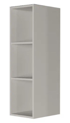 Навесной кухонный шкаф В9 30, Стекло/Антрацит в Перми - изображение 1