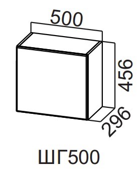 Шкаф навесной Вельвет ШГ500/456 в Перми - изображение