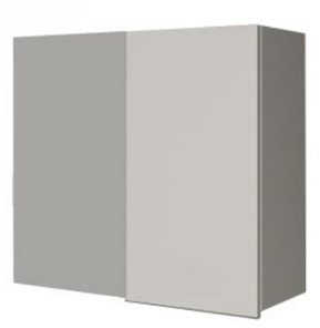 Навесной кухонный шкаф ВУП 760 Серый/Белый в Соликамске