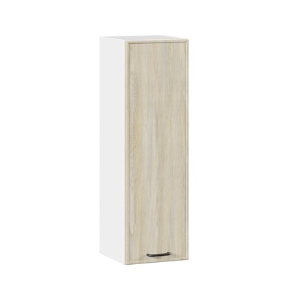 Кухонный навесной шкаф высокий 300 Индиго ЛД 298.410.000.024, Белый/Дуб Мадейра топаз в Перми - изображение