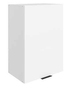 Навесной шкаф Стоун L500 Н720 (1 дв. гл.) (белый/джелато софттач) в Перми - предосмотр