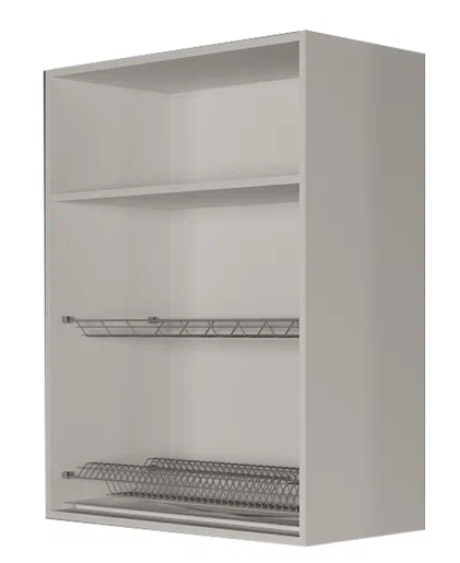Кухонный шкаф ВС9 80, МДФ Черный матовый/Антрацит в Перми - изображение 1