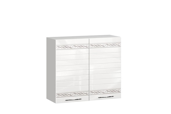 Навесной шкаф Анастасия 800 006.061.000 белый глянец в Перми - изображение