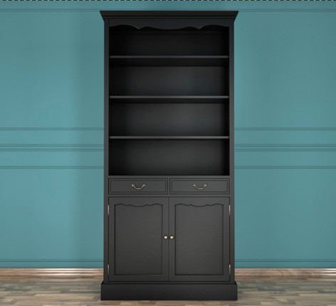 Кухонный шкаф Leontina для посуды (ST9330BLK) Черный в Перми - изображение