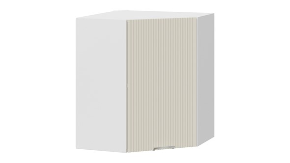Кухонный шкаф угловой Кимберли 1В6У (Белый, Крем) в Перми - изображение