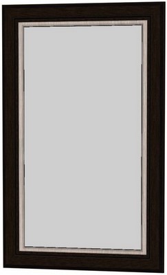 Зеркало настенное ЗП1, цвет Венге, 000026503 в Перми - изображение