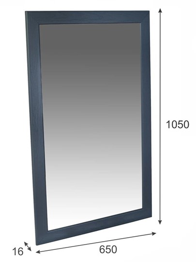 Зеркало настенное Берже 24-105 (серый графит) в Перми - изображение 6