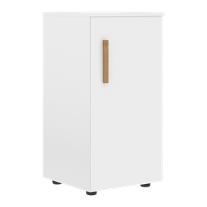 Низкий шкаф колонна с правой дверью FORTA Белый FLC 40.1 (R) (399х404х801) в Чайковском