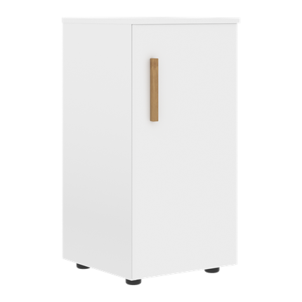 Низкий шкаф колонна с правой дверью FORTA Белый FLC 40.1 (R) (399х404х801) в Перми - изображение