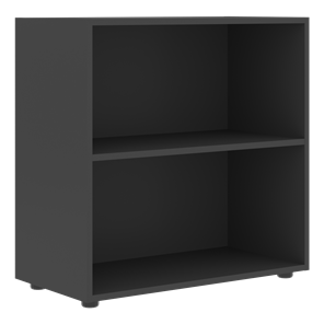 Низкий шкаф широкий FORTA Черный Графит FLC 80 (798х404х801) в Кунгуре