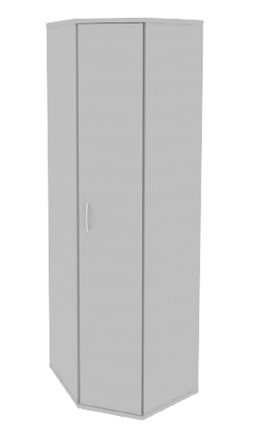 Шкаф угловой А.ГБ-3, Серый в Перми - изображение