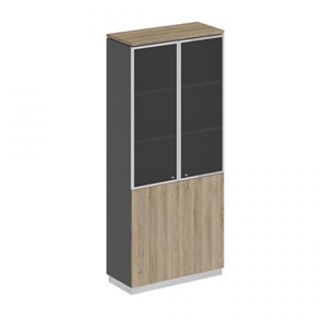 Шкаф для документов двери стекло Speech Cube (90x40x203.4) СИ 308 ДС АР ДС/ХР в Кунгуре
