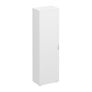 Шкаф для одежды Комфорт, белый премиум (60х38х200) К 517 в Перми