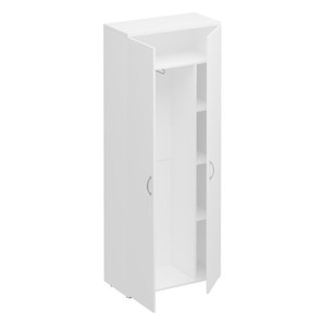 Шкаф для одежды с дополнением Комфорт, белый премиум (80х38х200) К 531 в Перми