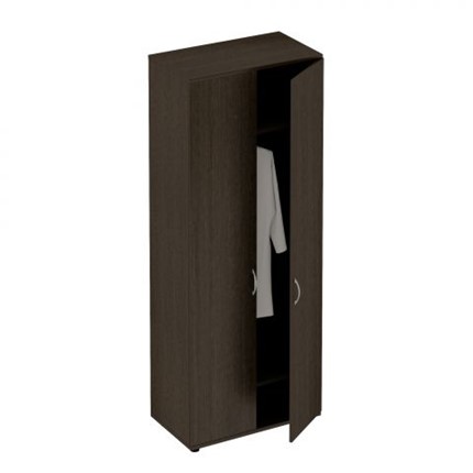 Шкаф для одежды высокий Формула, венге темный (80x38x207) ФР 310 ВТ в Перми - изображение