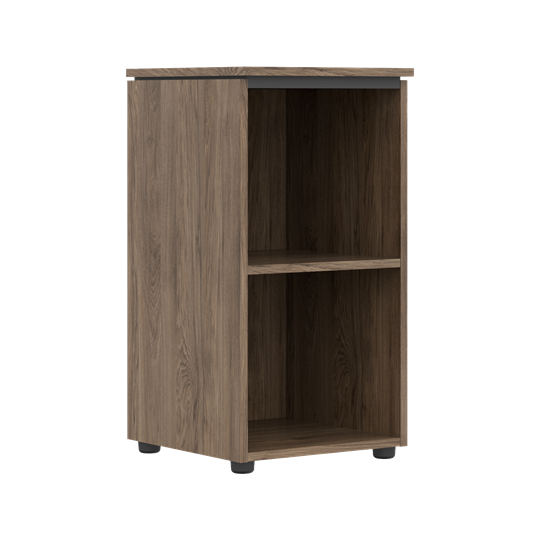Шкаф колонна для офиса MORRIS TREND Антрацит/Кария Пальмира MLC 42.1 (429х423х821) в Перми - изображение 1