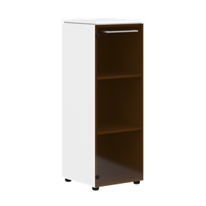 Шкаф средний MORRIS Дуб Базель/Белый MMC 42 (429х423х1188) в Кунгуре