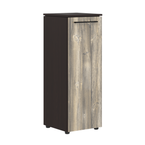 Шкаф колонна MORRIS Дуб Базель/Венге Магия MMC 42.1 (429х423х1188) в Перми - предосмотр