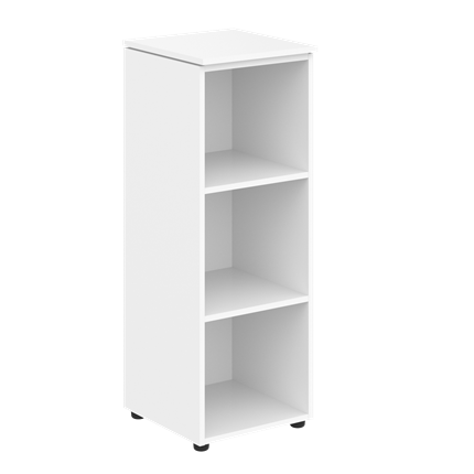 Шкаф колонна MORRIS Дуб Базель/Белый MMC 42 (429х423х1188) в Перми - изображение