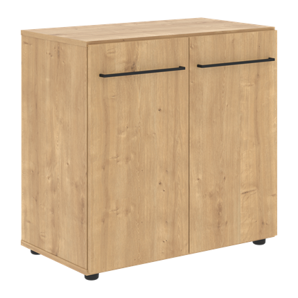 Шкаф широкий низкий LOFTIS Дуб Бофорд LLC 80.1 (800х430х781) в Перми - изображение