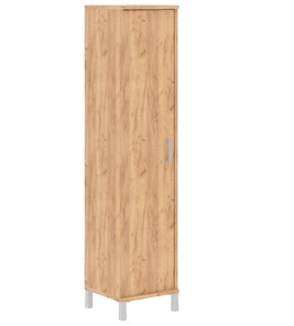 Шкаф Born В-431.6 L левый колонка высокая с глухой дверью 475х450х2054 мм, Дуб Бофорд в Кунгуре