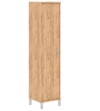 Шкаф Born В-431.6 L левый колонка высокая с глухой дверью 475х450х2054 мм, Дуб Бофорд в Кунгуре - изображение