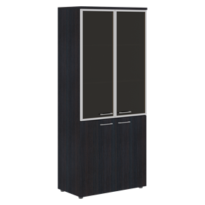 Шкаф с глухими низкими дверьми и топом XTEN Дуб Юкон XHC 85.7  (850х410х1930) в Кунгуре