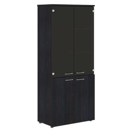 Шкаф с глухими низкими дверьми и топом XTEN Дуб Юкон XHC 85.2 (850х410х1930) в Перми - изображение