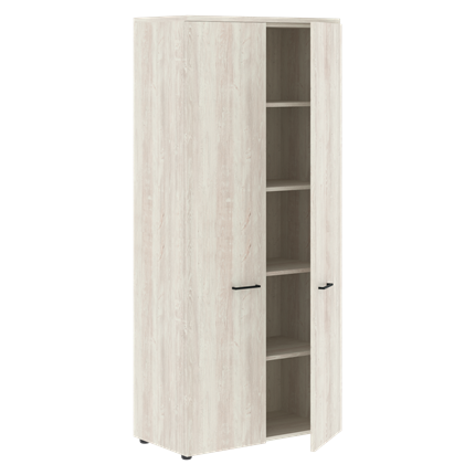 Шкаф с глухими высокими дверьми и топом XTEN сосна Эдмонд  XHC 85.1 (850х410х1930) в Перми - изображение