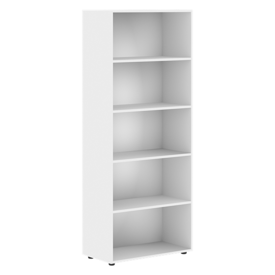Широкий шкаф высокий FORTA Белый-Дуб Гамильтон FHC 80.2(Z) (798х404х1965) в Перми - изображение 1