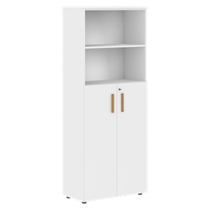 Широкий шкаф высокий FORTA Белый FHC 80.6(Z) (798х404х1965) в Перми - предосмотр