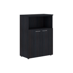 Шкаф средний с низкими дверьми XTEN Дуб Юкон XMC 85.3 (850х410х1165) в Перми