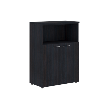 Шкаф средний с низкими дверьми XTEN Дуб Юкон XMC 85.3 (850х410х1165) в Перми - изображение