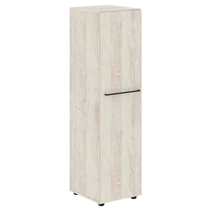 Шкаф узкий средний с глухой дверью LOFTIS Сосна Эдмонт LMC 40.1 (400х430х1517) в Перми - изображение