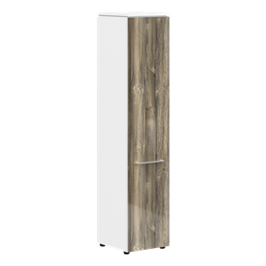 Шкаф высокий MORRIS  Дуб Базель/Белый MHC 42.1 (429х423х1956) в Перми