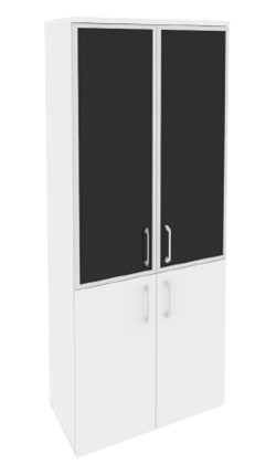 Шкаф O.ST-1.2R black, Белый бриллиант в Перми - изображение
