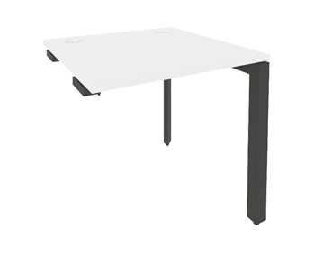 Приставной стол O.MP-SPR-0.8 Антрацит/Белый бриллиант в Перми