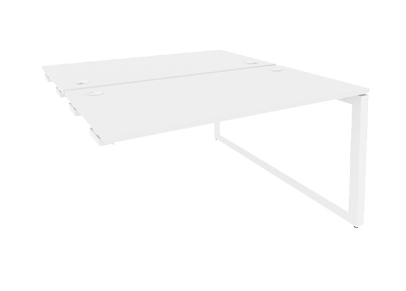 Стол приставной O.MO-D.SPR-3.8 Белый/Белый бриллиант в Перми - изображение