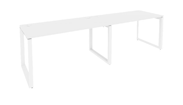 Стол O.MO-RS-2.3.8, Белый/Белый бриллиант в Перми - изображение