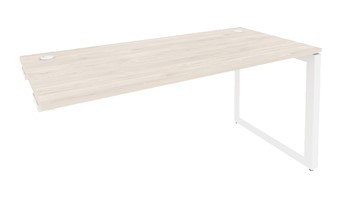 Приставной стол к тумбе O.MO-SPR-4.7 Белый/Денвер светлый в Перми