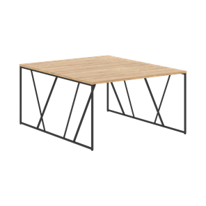 Двойной стол LOFTIS Дуб Бофорд LWST 1316 (1360х1606х750) в Соликамске