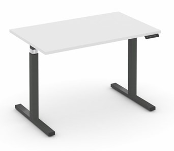 Электроподъемный стол Move UP MV.SE-3.7, Антрацит металл/Белый бриллиант в Перми