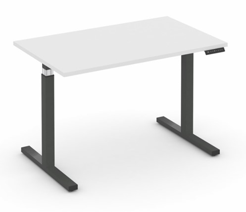 Электроподъемный стол Move UP MV.SE-3.7, Антрацит металл/Белый бриллиант в Перми - изображение
