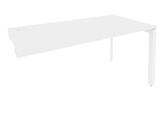 Приставной стол O.MP-SPR-4.8 Белый/Белый бриллиант в Перми - изображение